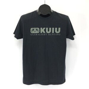 KUIU Ultralight Hunting Graphic Print Logo T-Shirt Men's Medium Black Crew Neck